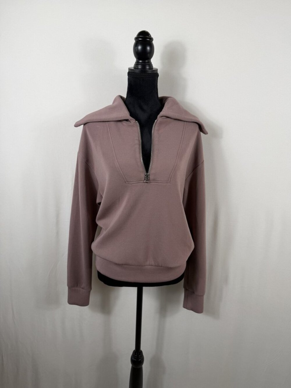 Varley Yates Half-Zip Sweat DoubleSoft (Size S)
